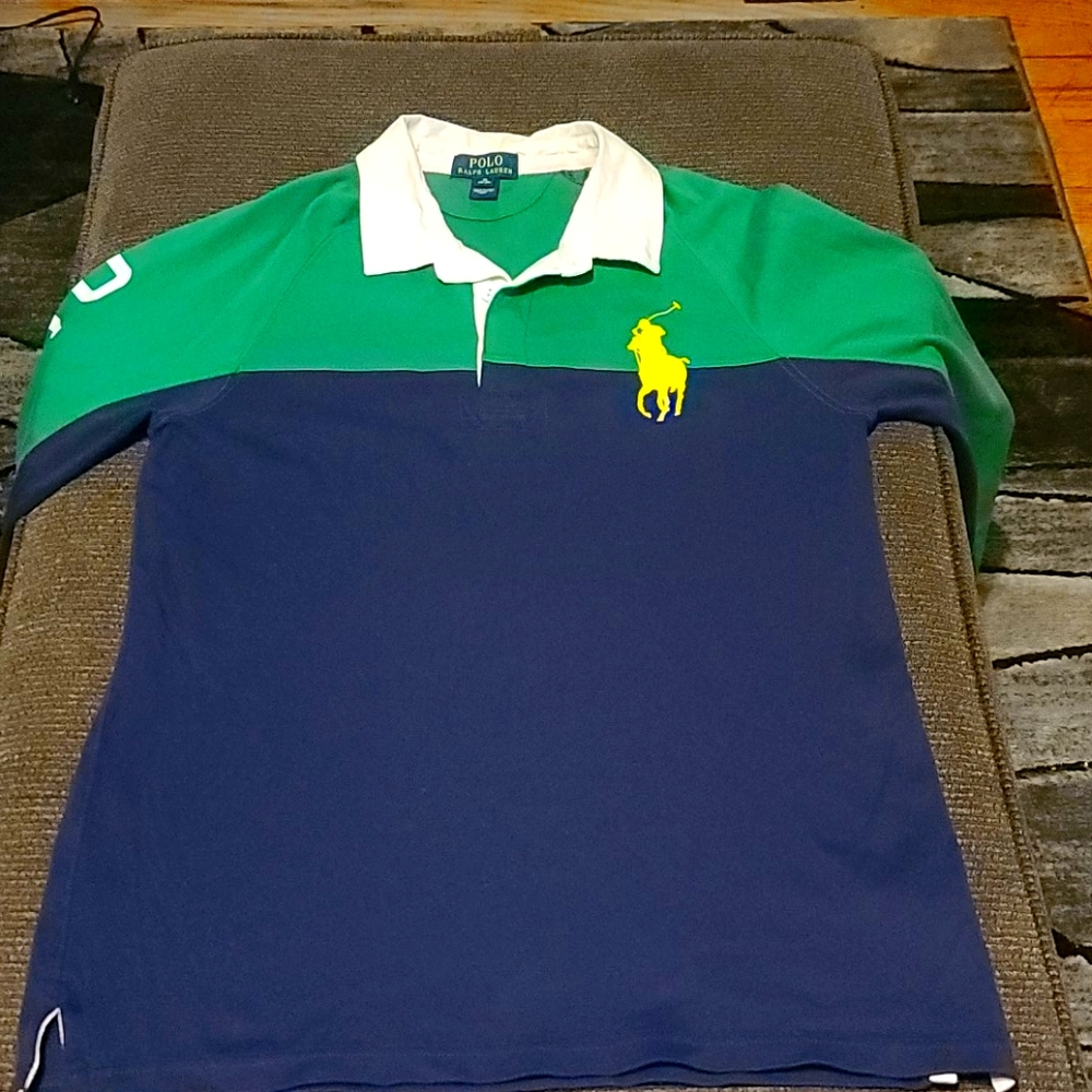 ralph lauren long sleeve polo shirt